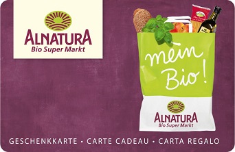 Geschenkkarte Alnatura