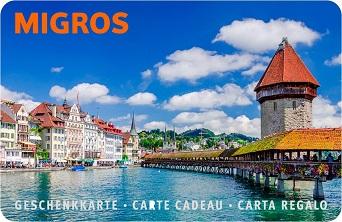 Geschenkkarte Kapellbrücke